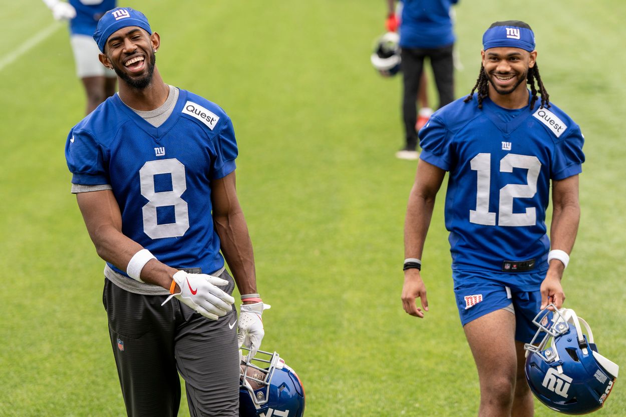Beaux Collins and Jordan Bly, Giants
