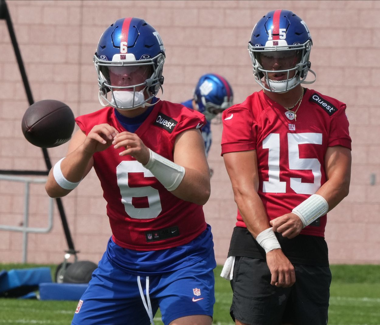 Syndication: The Record, new york giants, jaxson dart Syndication: The Record, new york giants, jaxson dart