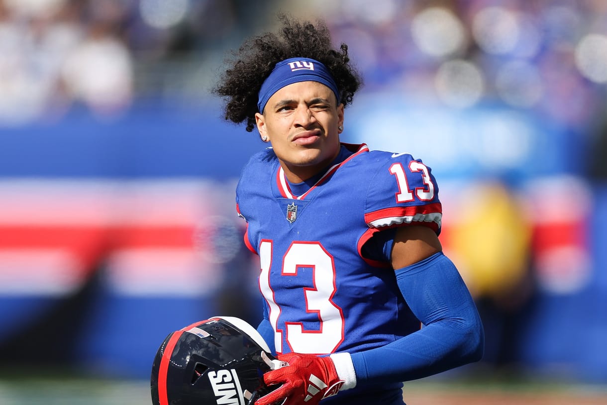 nfl: washington commanders at new york giants, jalin hyatt nfl: washington commanders at new york giants, jalin hyatt