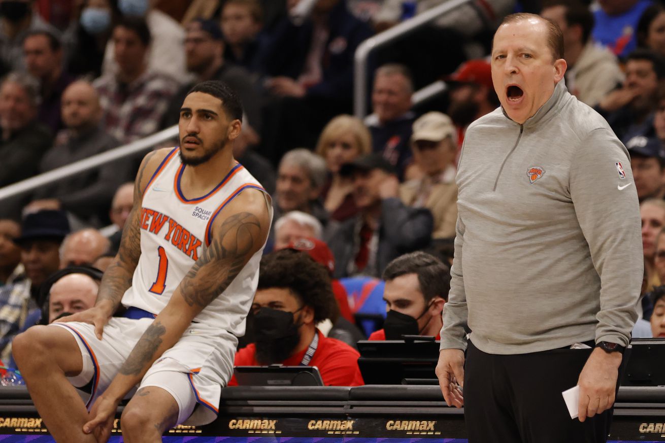 NBA: New York Knicks at Washington Wizards