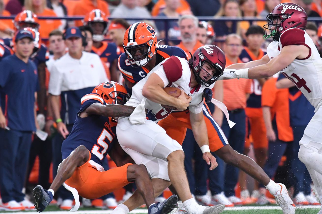 NCAA Football: Colgate at Syracuse