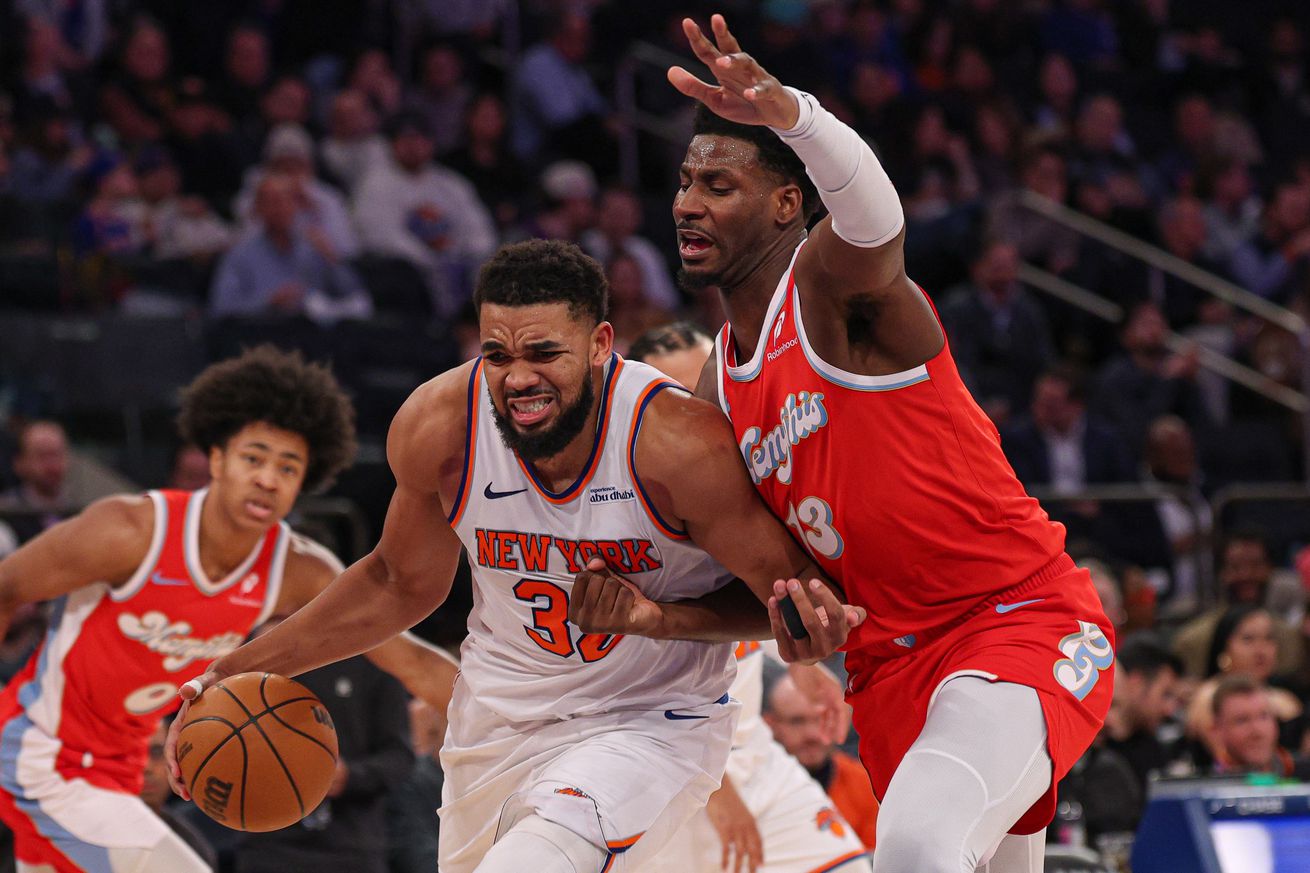 NBA: Memphis Grizzlies at New York Knicks