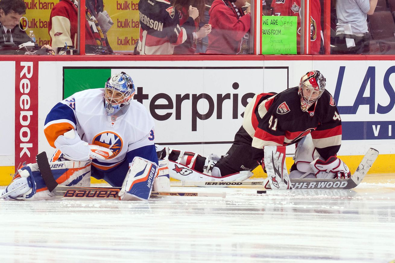 NHL: New York Islanders at Ottawa Senators