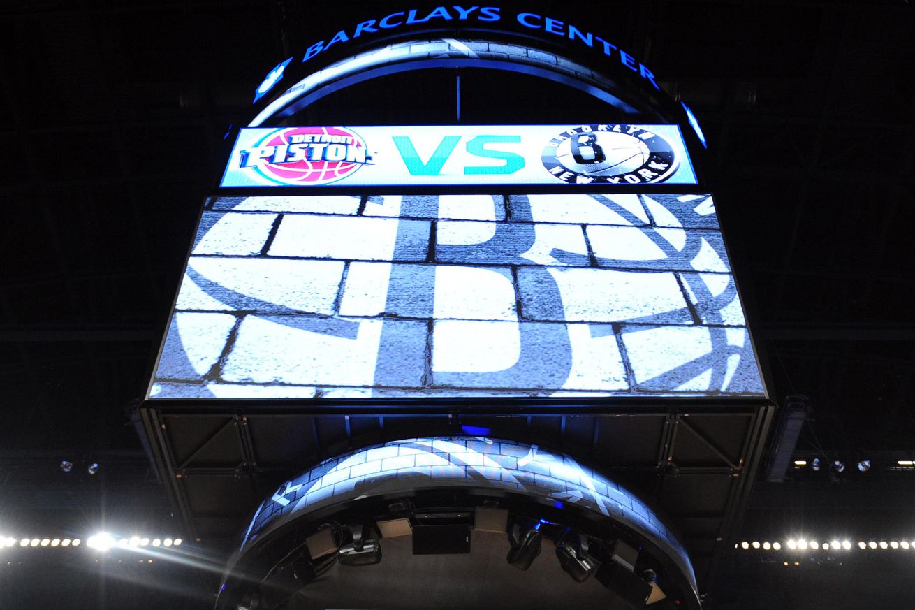 NBA: Detroit Pistons at Brooklyn Nets