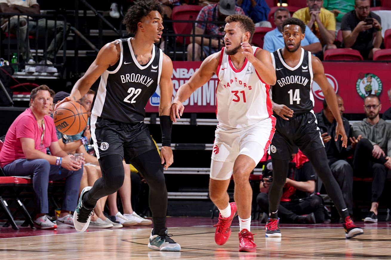 2023 NBA Summer League - Brooklyn Nets v Toronto Raptors