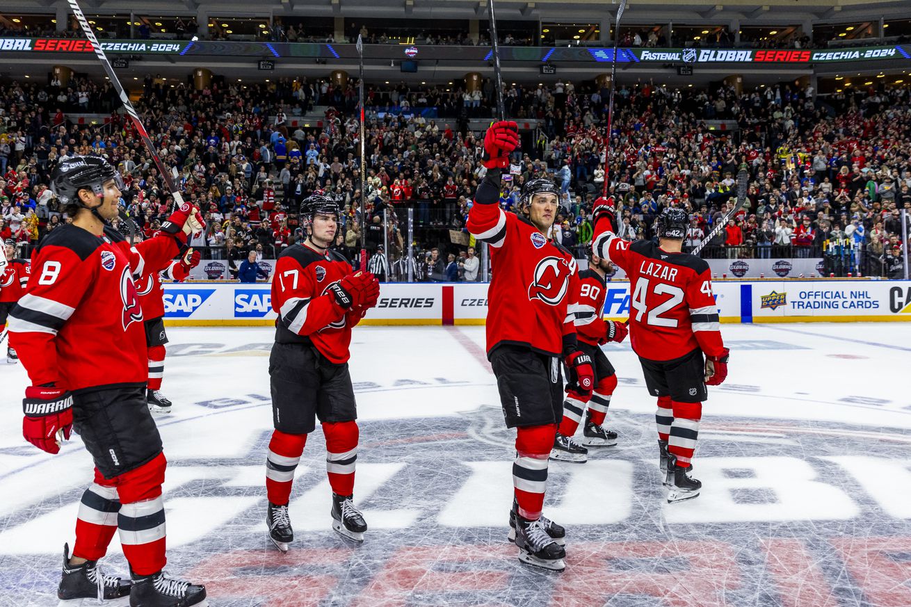 2024 NHL Global Series Czechia - Buffalo Sabres v New Jersey Devils