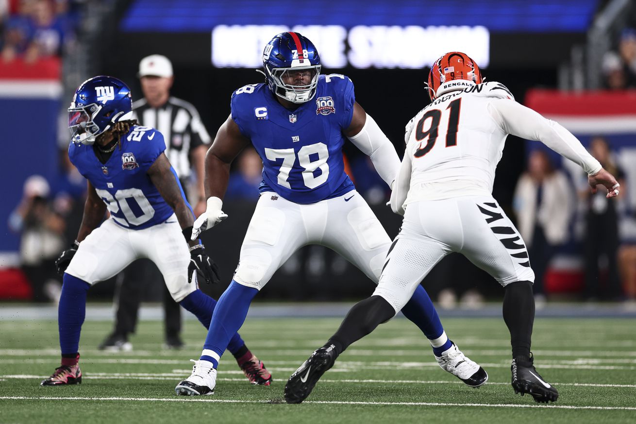 Cincinnati Bengals v New York Giants