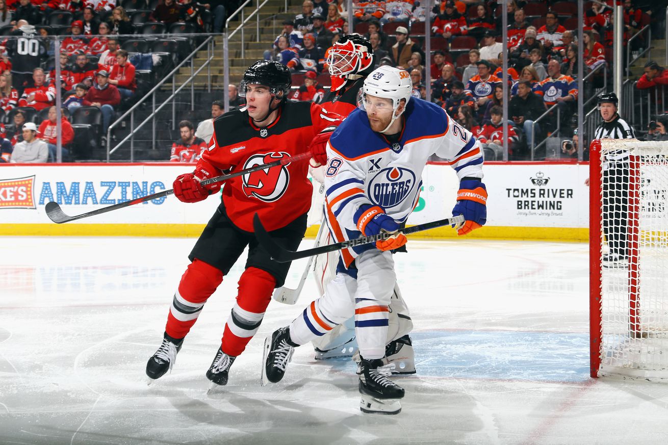 Edmonton Oilers v New Jersey Devils