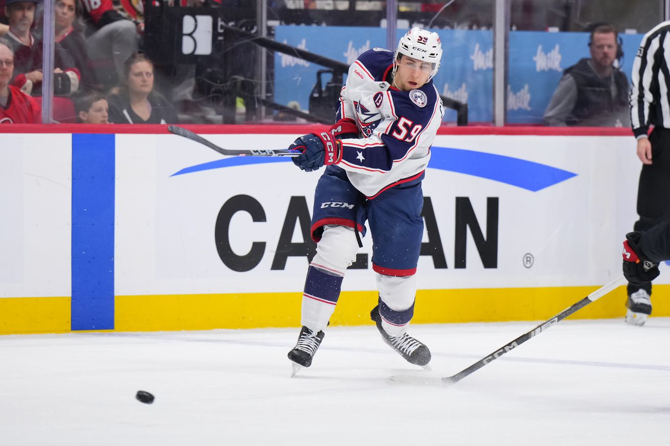 Columbus Blue Jackets v Ottawa Senators
