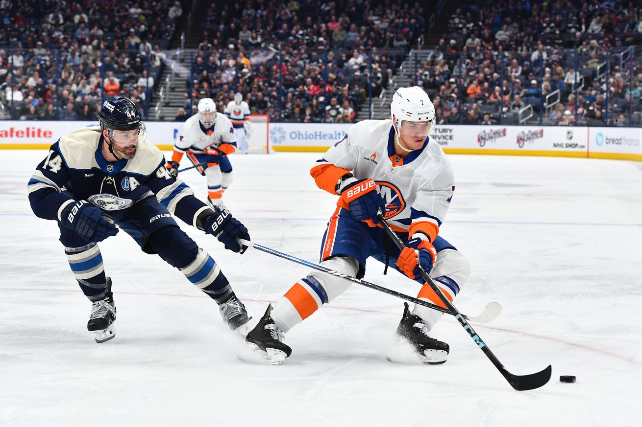 New York Islanders v Columbus Blue Jackets