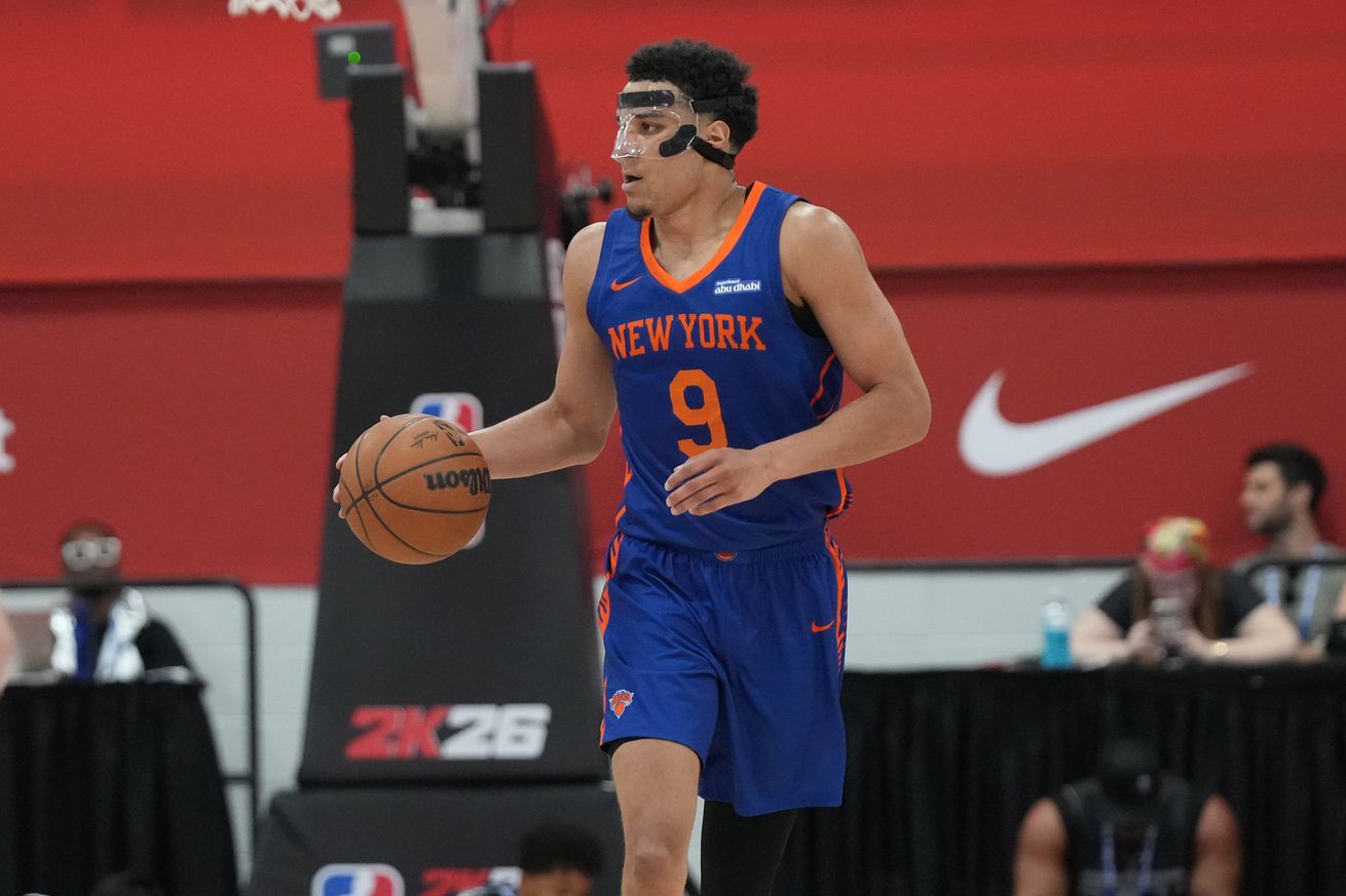 2025 NBA Summer League - New York Knicks v Boston Celtics