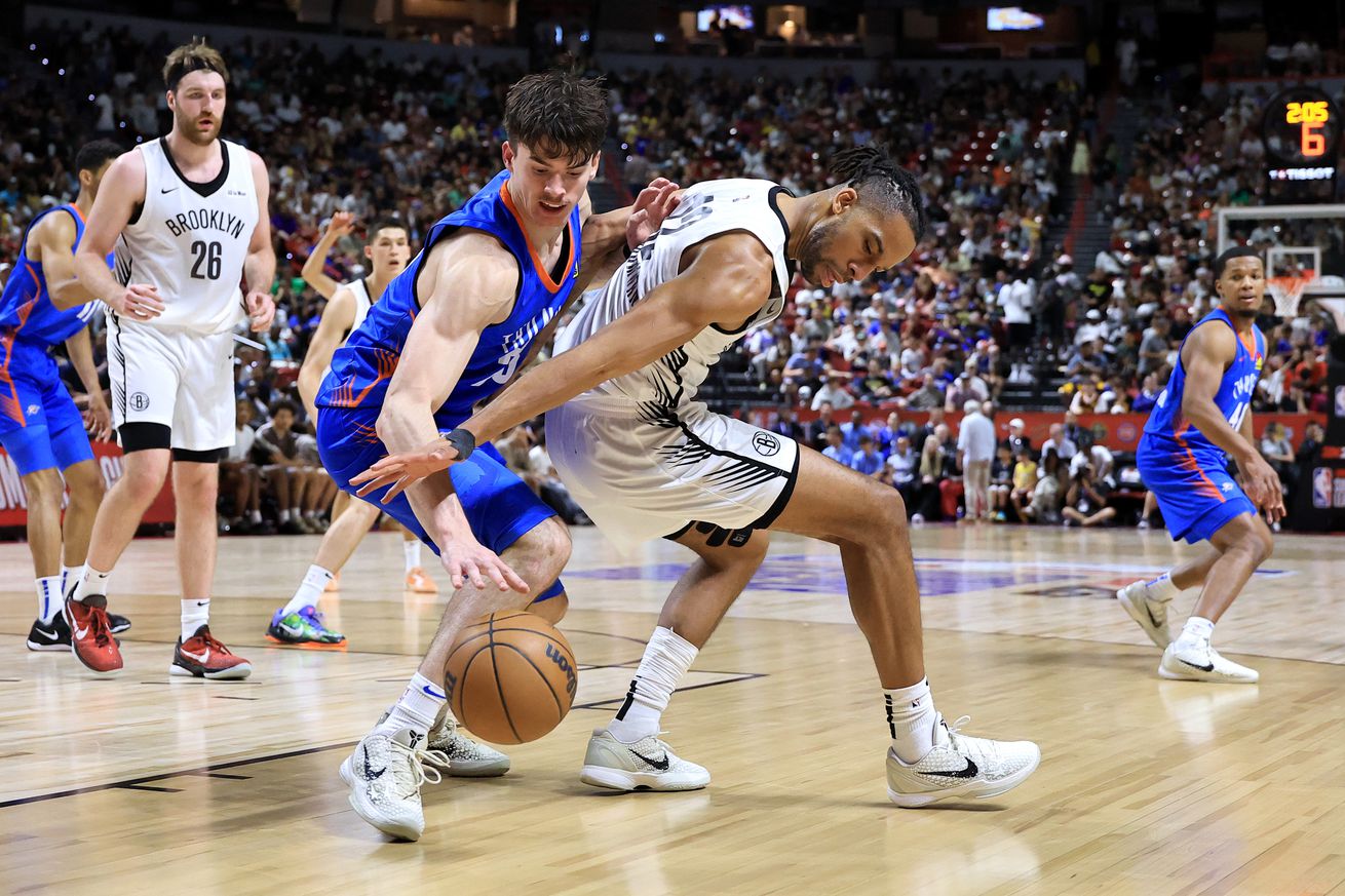 2025 NBA Summer League - Oklahoma City Thunder v Brooklyn Nets