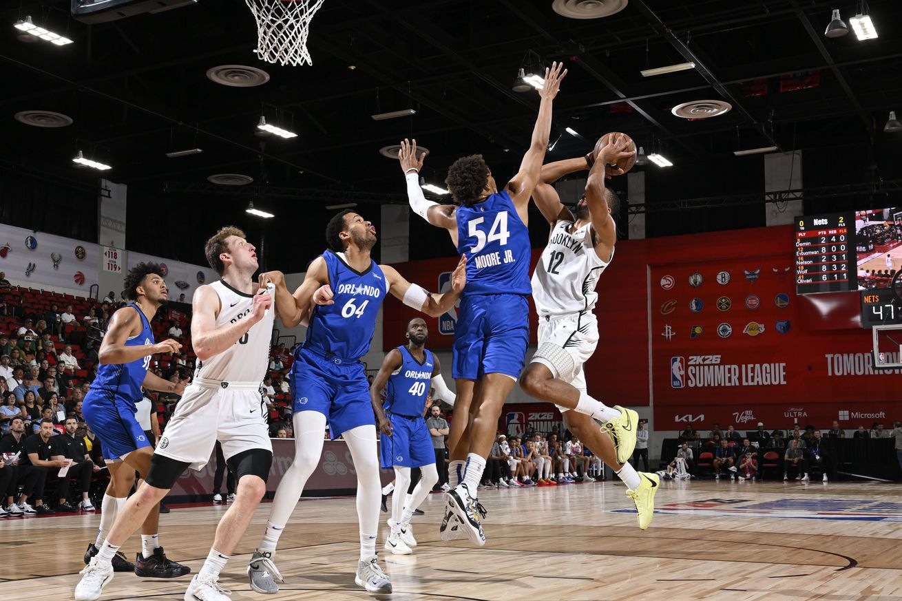 2025 NBA Summer League - Orlando Magic v Brooklyn Nets