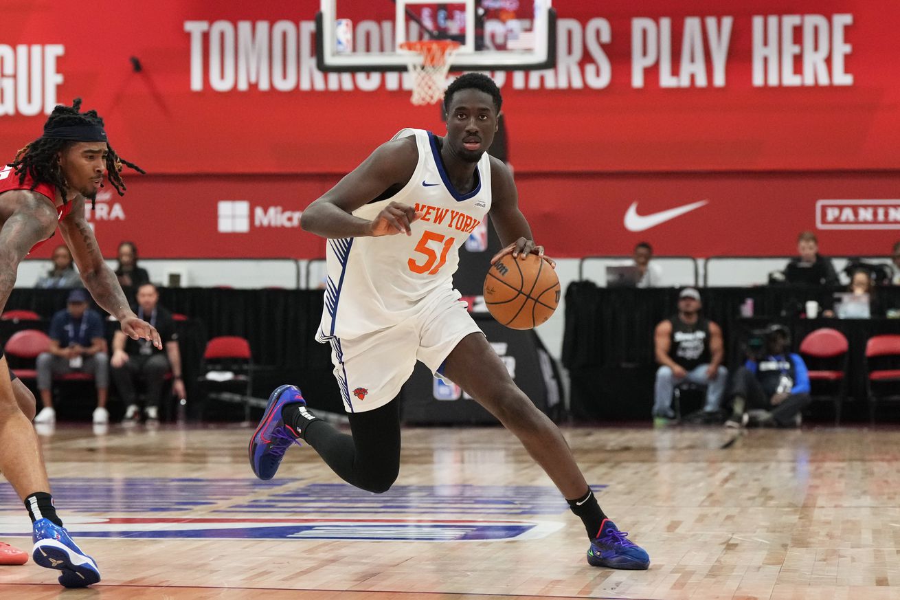 2025 NBA Summer League - Washington Wizards v New York Knicks