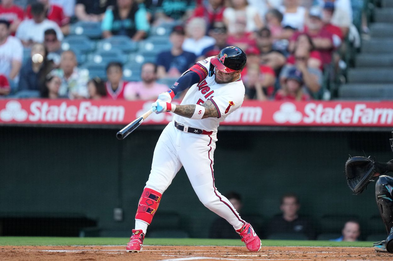 MLB: Arizona Diamondbacks at Los Angeles Angels MLB: Arizona Diamondbacks at Los Angeles Angels
