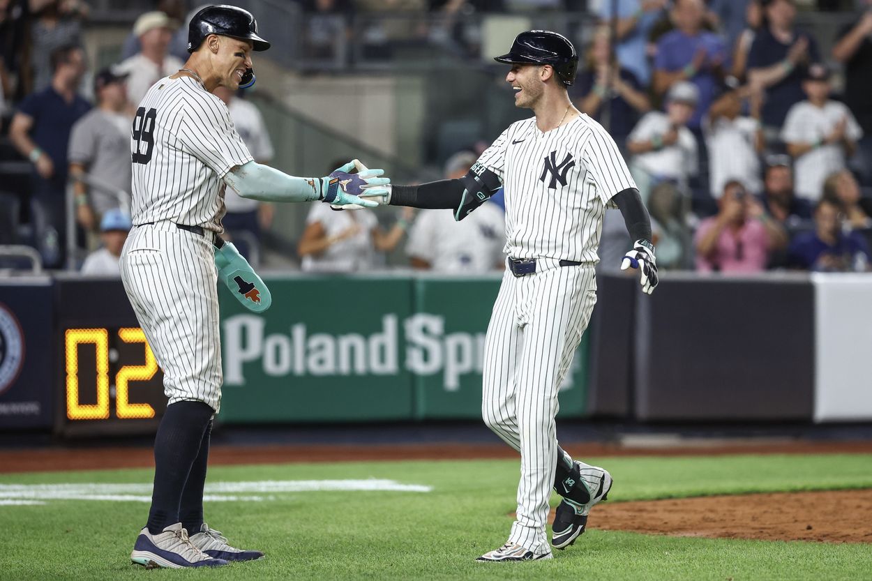 MLB: Chicago Cubs at New York Yankees, cody bellinger MLB: Chicago Cubs at New York Yankees, cody bellinger