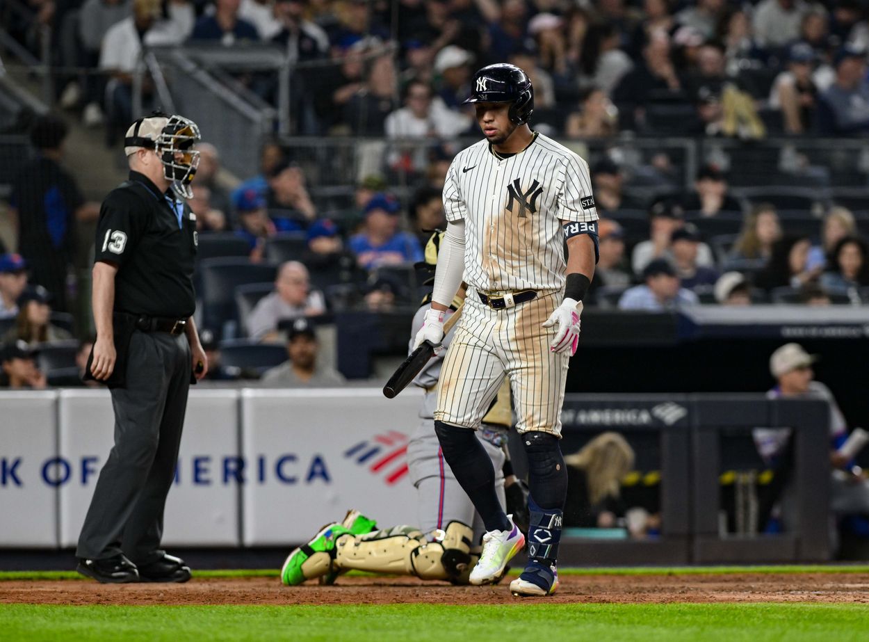 MLB: New York Mets at New York Yankees, oswald peraza MLB: New York Mets at New York Yankees, oswald peraza