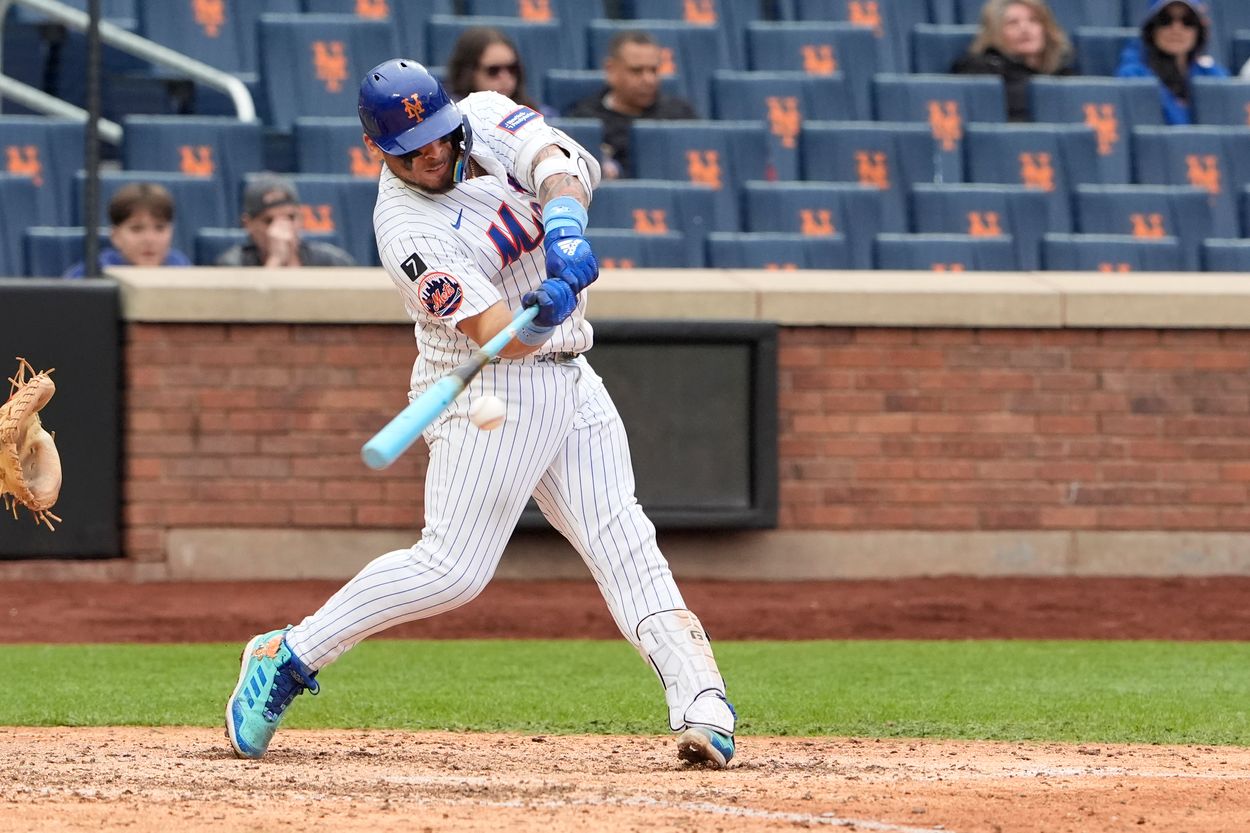 MLB: Tampa Bay Rays at New York Mets, francisco alvarez MLB: Tampa Bay Rays at New York Mets, francisco alvarez