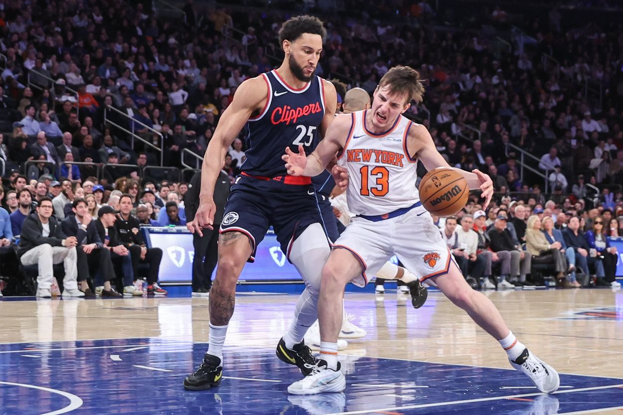NBA: Los Angeles Clippers at New York Knicks, ben simmons NBA: Los Angeles Clippers at New York Knicks, ben simmons