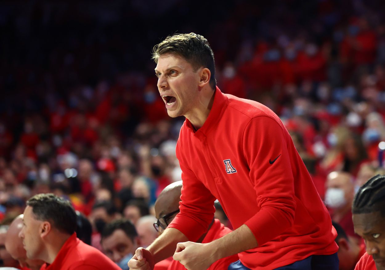 NCAA Basketball: Arizona State at Arizona, riccardo fois, knicks NCAA Basketball: Arizona State at Arizona, riccardo fois, knicks