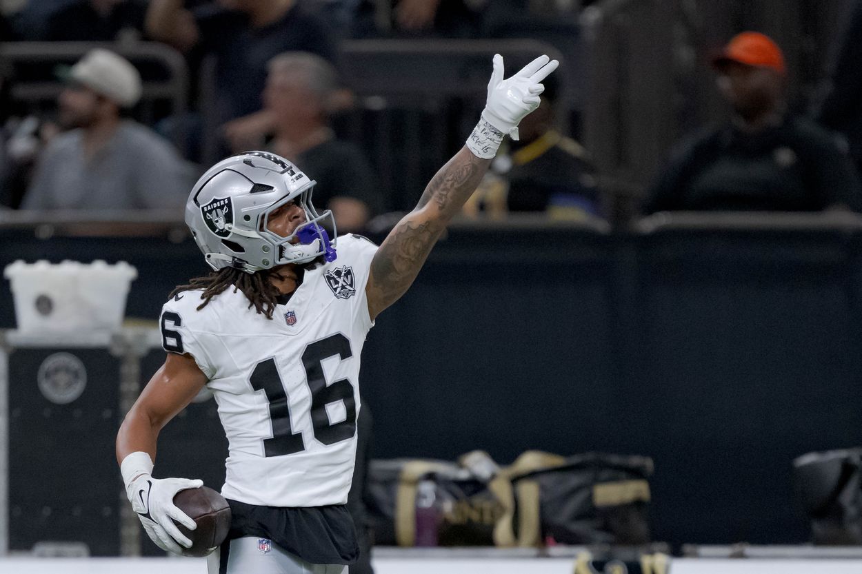 NFL: Las Vegas Raiders at New Orleans Saints Jakobi Meyers, Jets