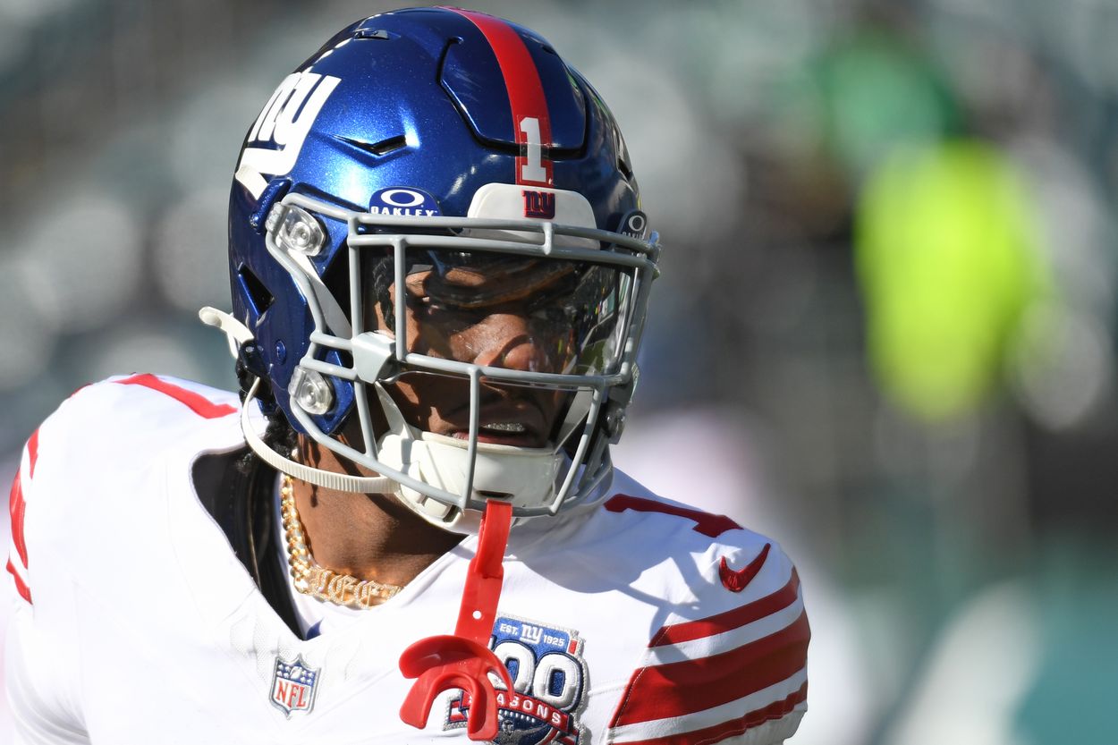 NFL: New York Giants at Philadelphia Eagles Malik Nabers, Giants