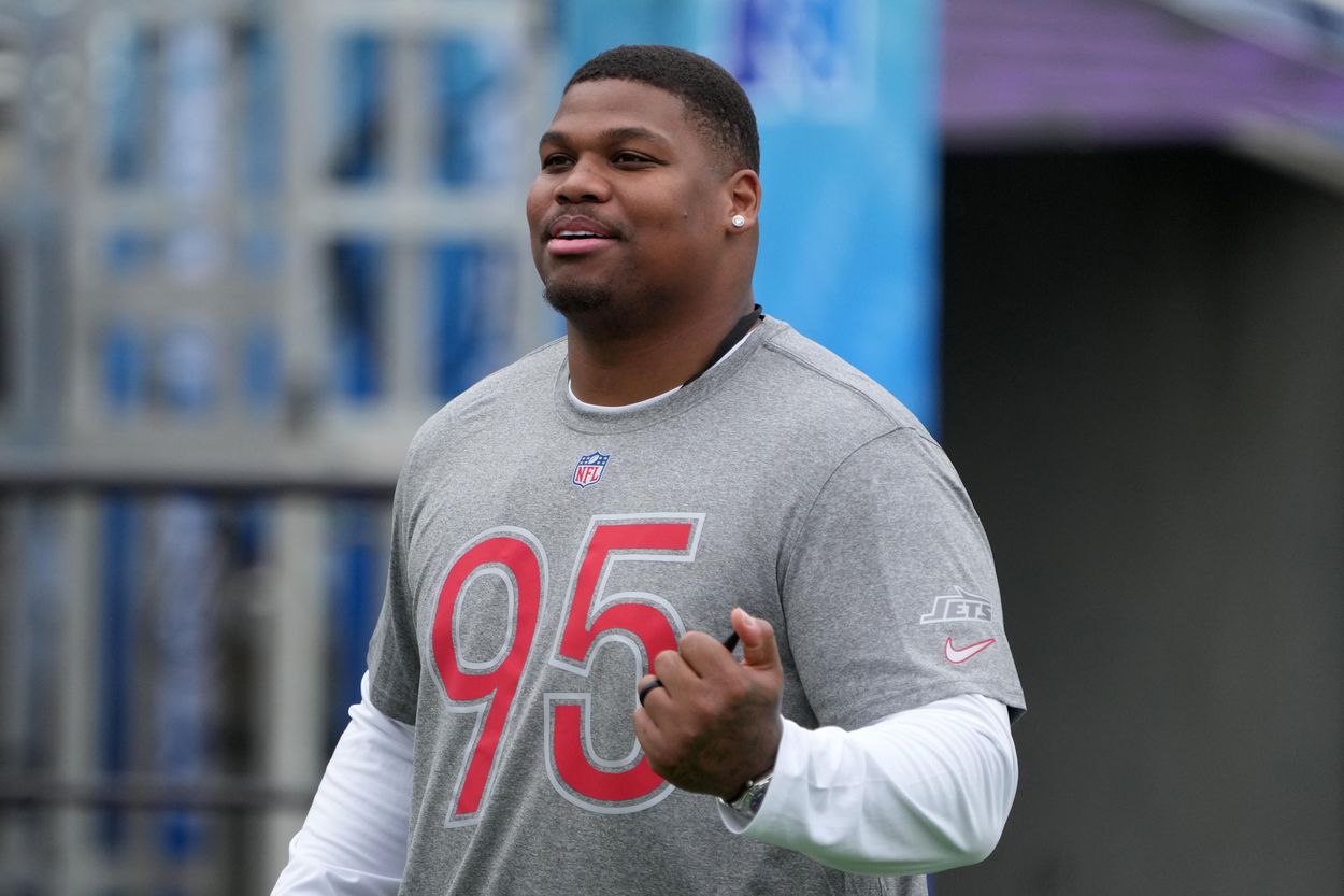 NFL: Pro Bowl Games-AFC Practice quinnen williams, Jets
