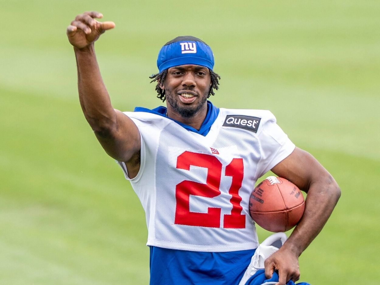 Syndication: The Record, paulson adebo, new york giants Syndication: The Record, paulson adebo, new york giants
