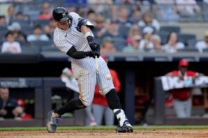 Aaron Judge will need a stint on the injured list with a flexor strain.