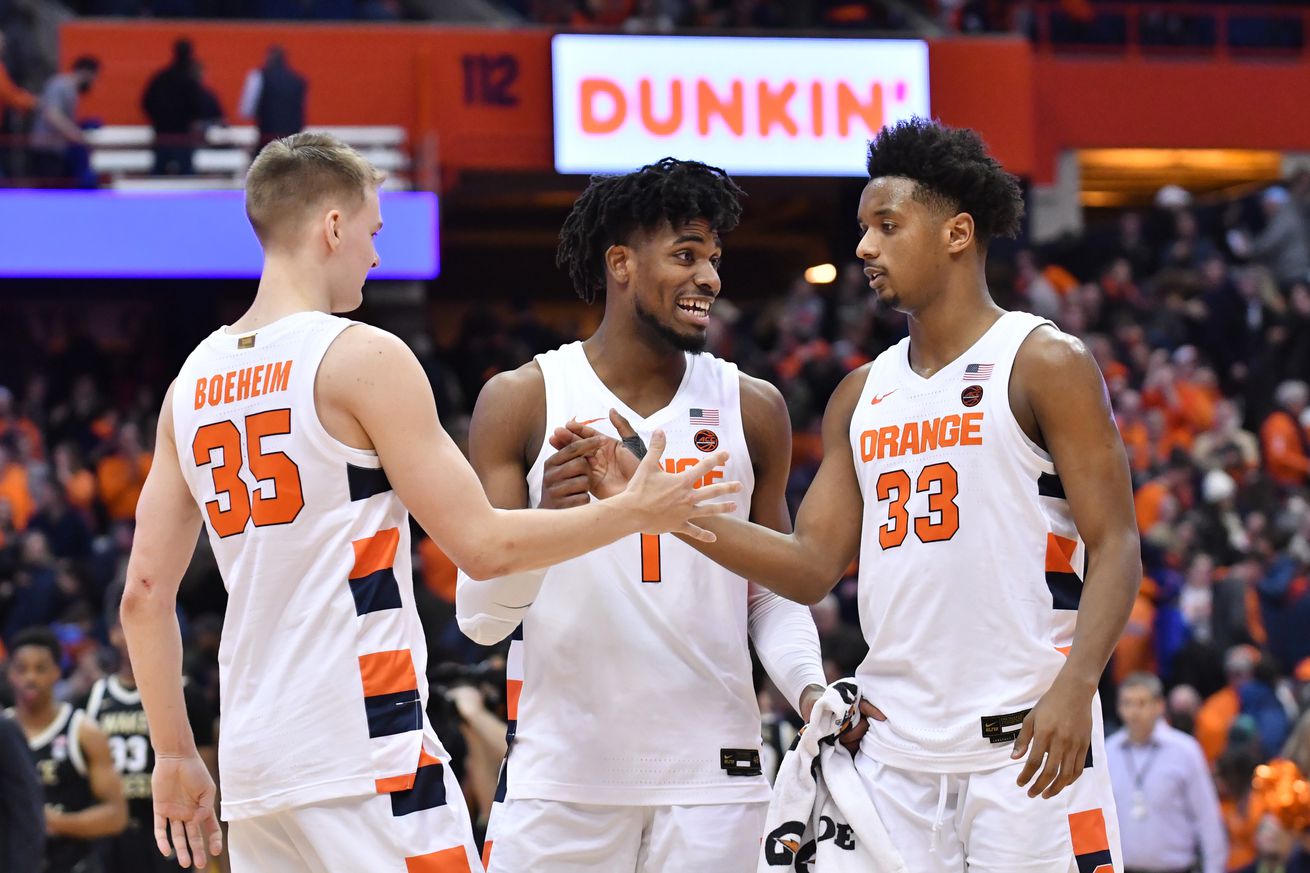 NCAA Basketball: Wake Forest at Syracuse