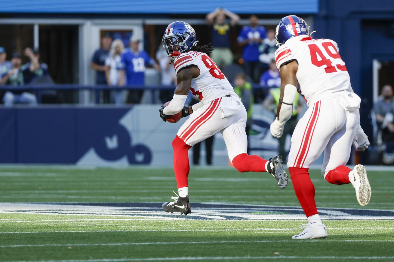 NFL: New York Giants at Seattle Seahawks