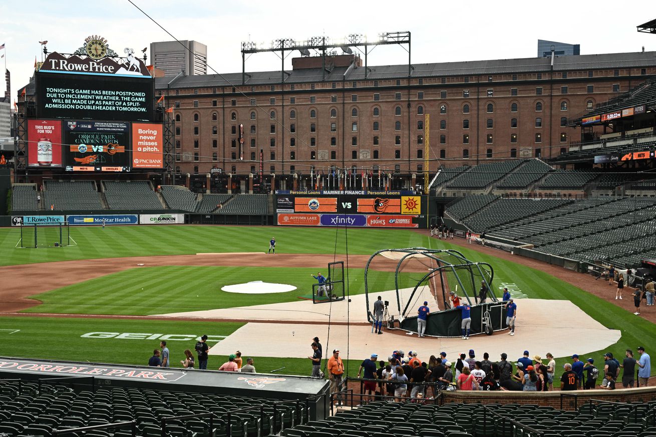MLB: New York Mets at Baltimore Orioles