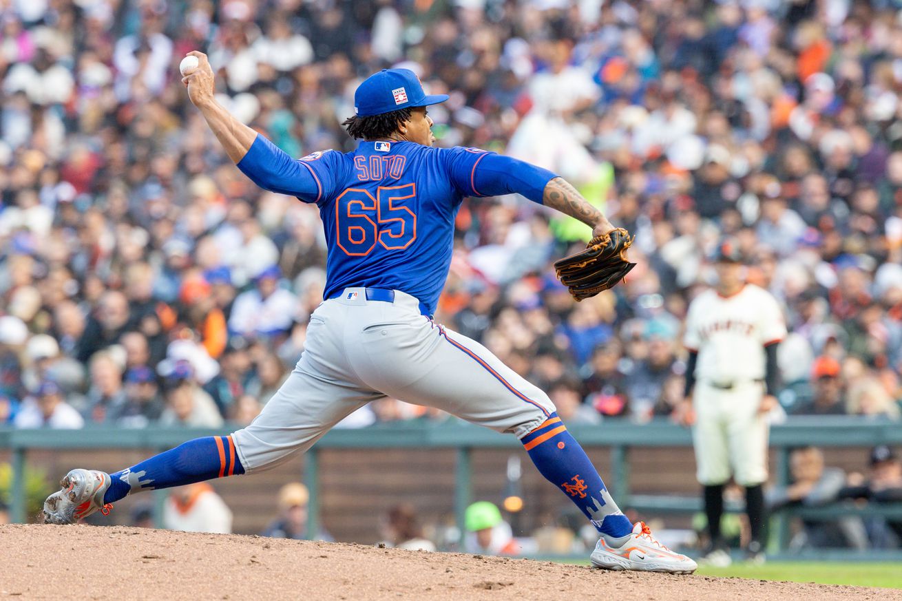 MLB: New York Mets at San Francisco Giants