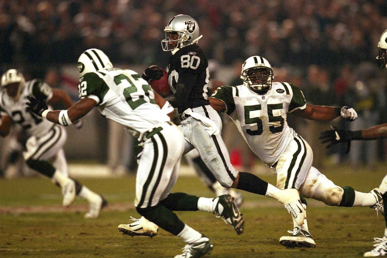 Oakland Raiders Jerry Rice, 2002 AFC Playoffs