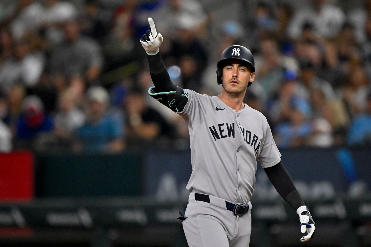 MLB: New York Yankees at Texas Rangers, cody bellinger