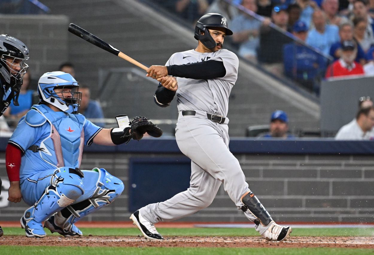MLB: New York Yankees at Toronto Blue, trent grisham, yankees Jays