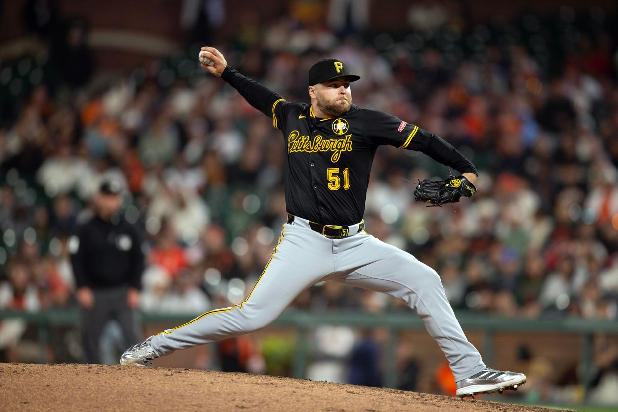 MLB: Pittsburgh Pirates at San Francisco Giants, david bednar, yankees