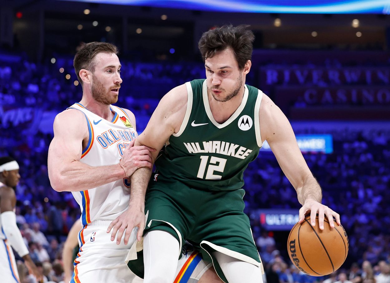 NBA: Milwaukee Bucks at Oklahoma City Thunder Danilo Gallinari, knicks