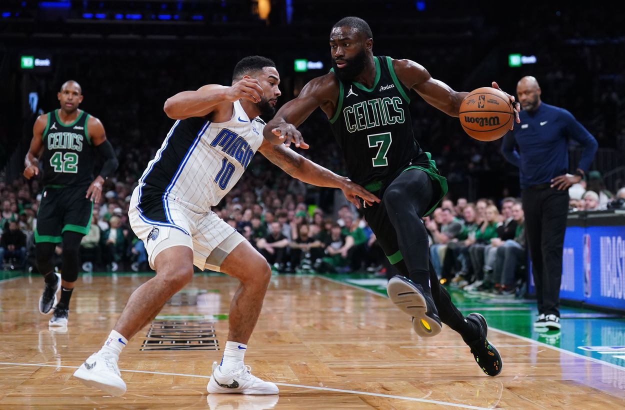 NBA: Playoffs-Orlando Magic at Boston Celtics