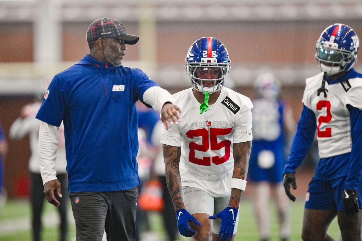 NFL: New York Giants Minicamp Korie Black, NFL: New York Giants Minicamp