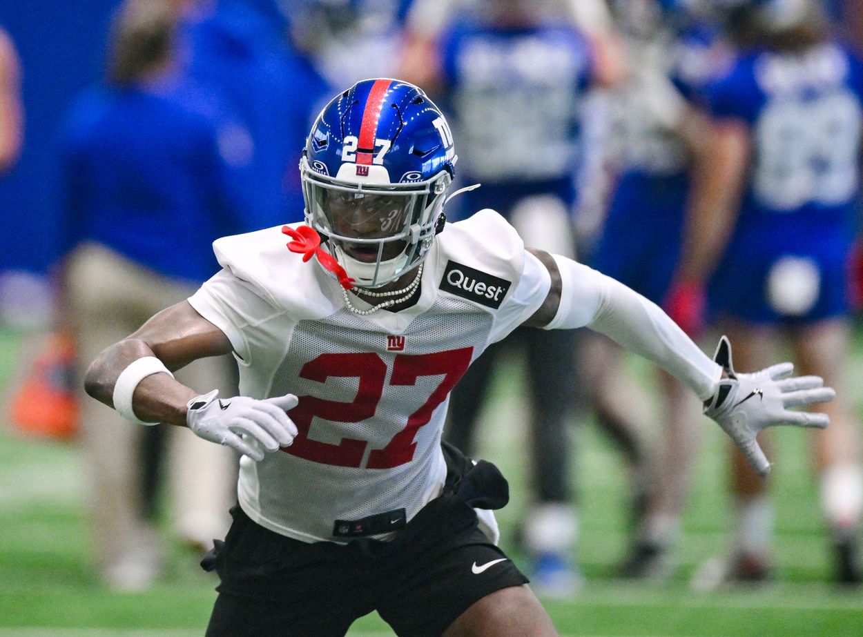 NFL: New York Giants Minicamp Tyler Nubin, NFL: New York Giants Minicamp