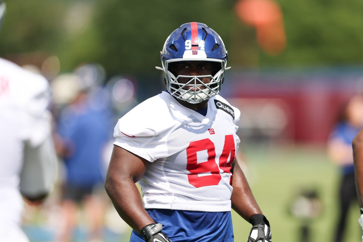 NFL: New York Giants Training Camp Elijah Chatman, NFL: New York Giants Training Camp