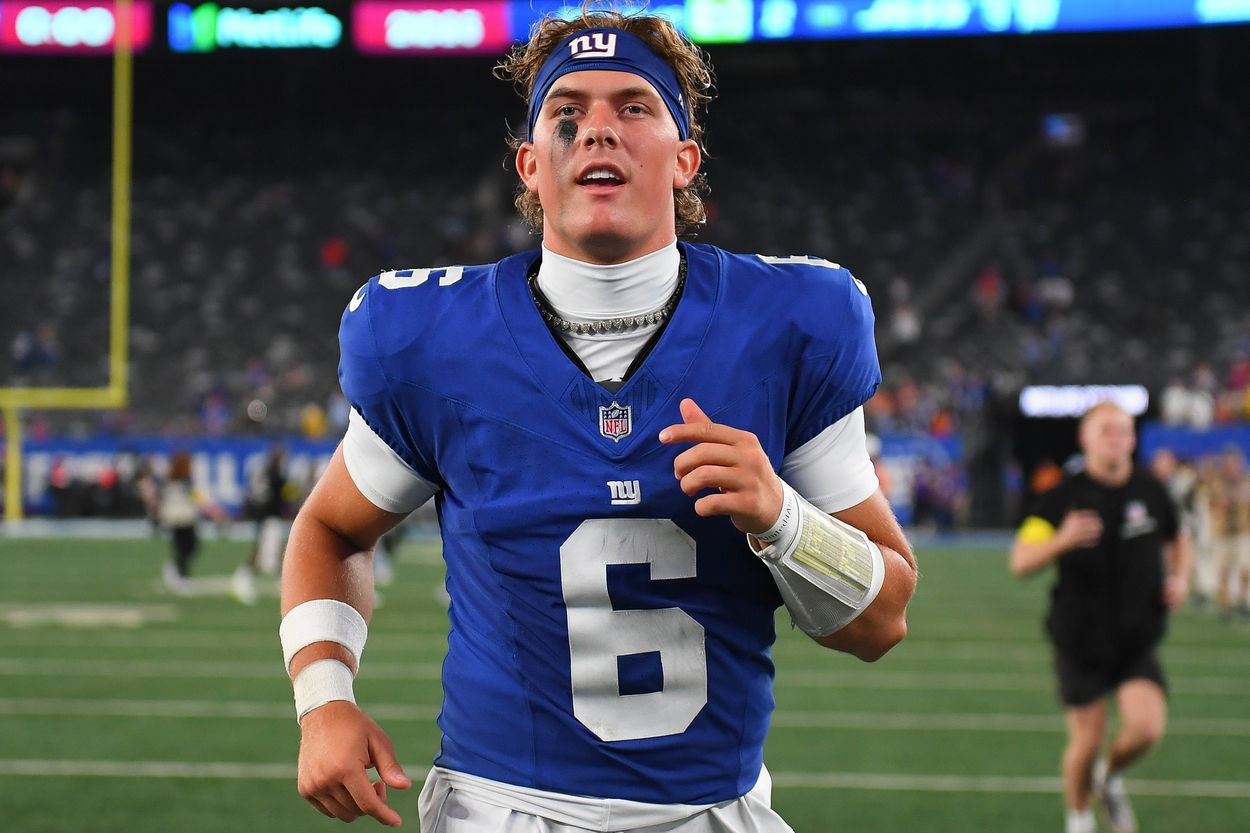 Jaxson Dart, Giants