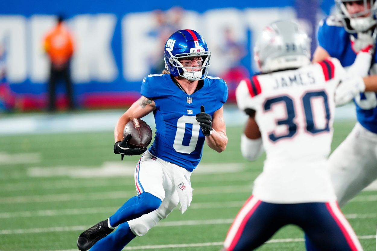 Syndication: The Record, new york giants, Gunner Olszewski Syndication: The Record, new york giants, Gunner Olszewski
