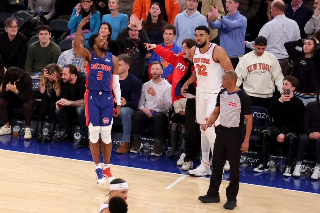 Malik Beasley was a torn in the Knicks flesh several times last season with his elite three-point shooting