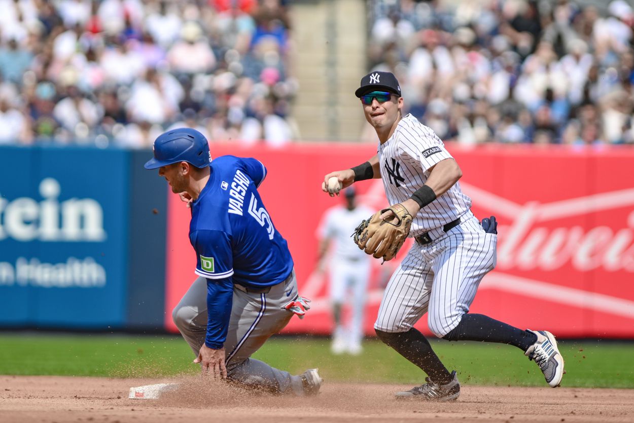 MLB: Toronto Blue Jays at New York Yankees, anthony volpe