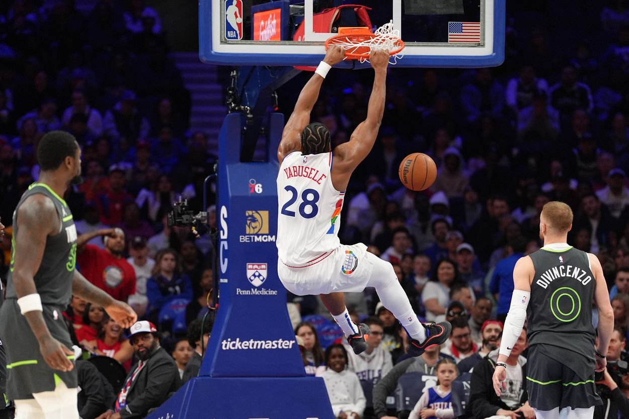 NBA: Minnesota Timberwolves at Philadelphia 76ers, yabusele, knicks NBA: Minnesota Timberwolves at Philadelphia 76ers, yabusele, knicks