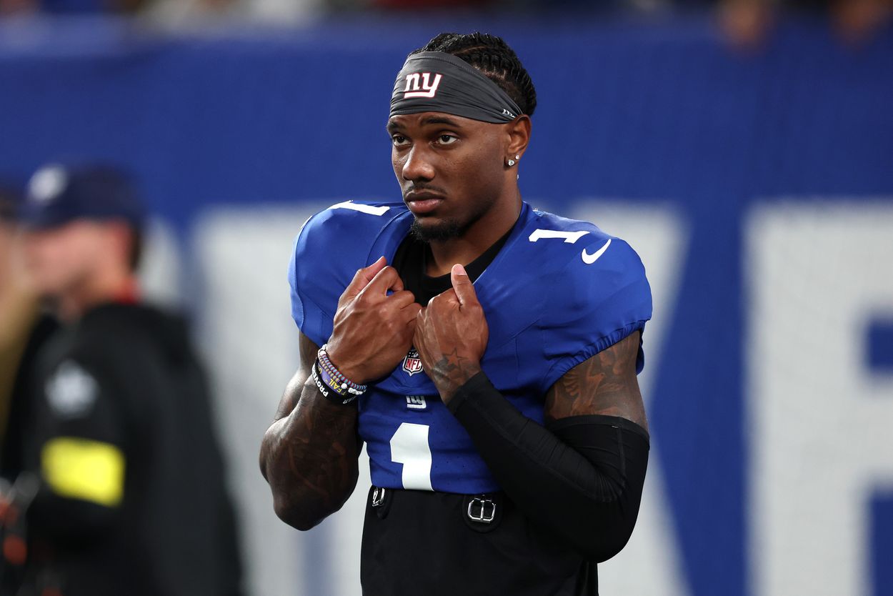 NFL: Kansas City Chiefs at New York Giants, malik nabers