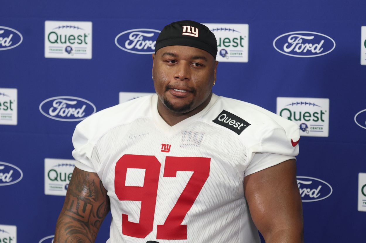 NFL: New York Giants Training Camp Dexter Lawrence, NFL: New York Giants Training Camp