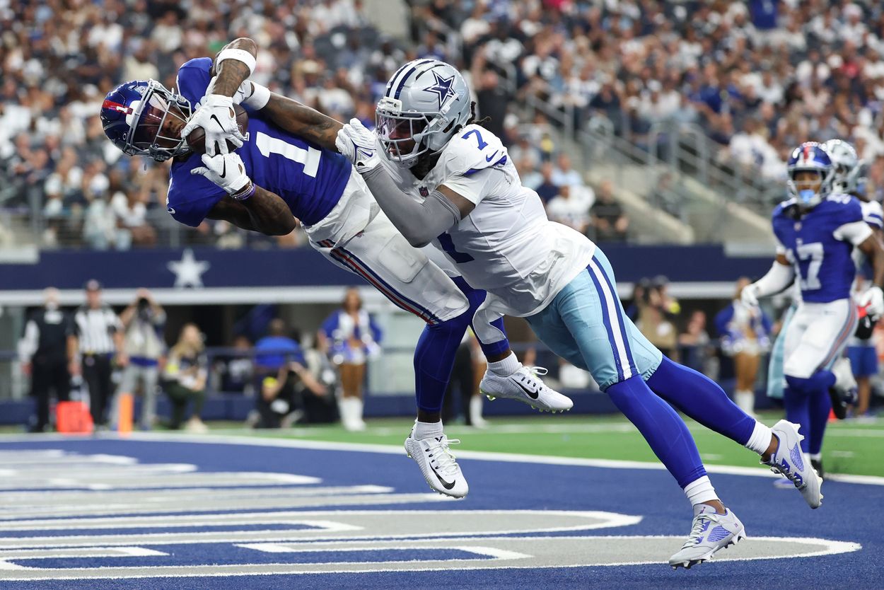 Malik Nabers, NFL: New York Giants at Dallas Cowboys